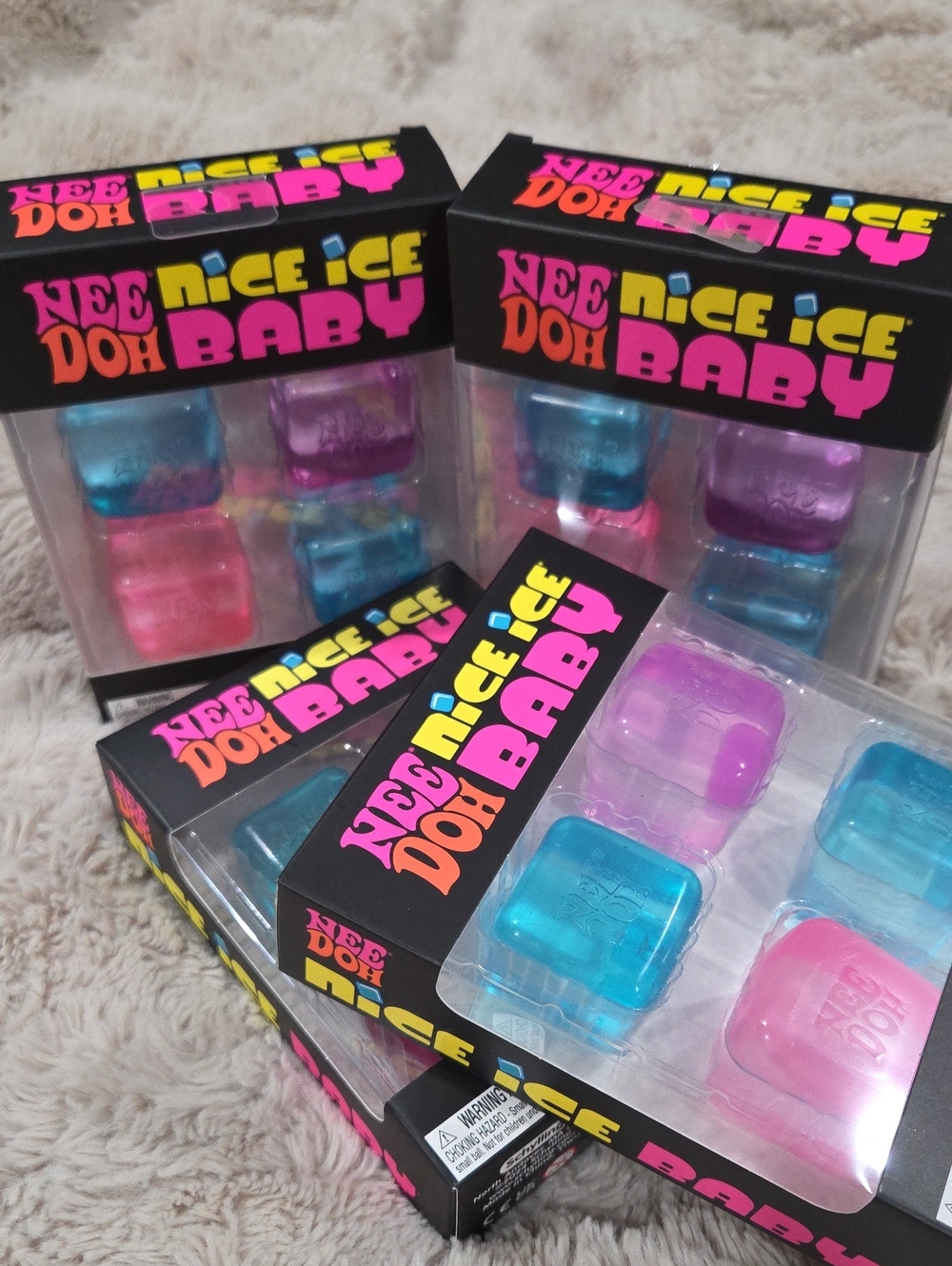Nice Ice Baby Kids Toy Set - Pink, Purple & Blue